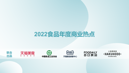 【行业报告】2022食品年度商业热点-全栈运营知识库