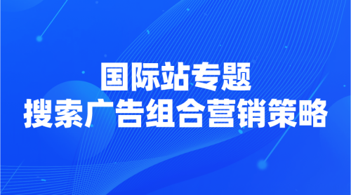 【国际站专题】04 | 国际站搜索广告组合营销策略-全栈运营知识库
